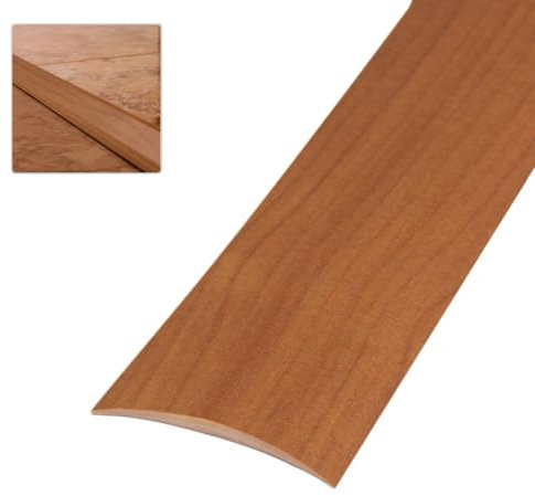 Amig Bodendichtleiste selbstklebend - Übergangsprofil für Böden Parkett und Laminat - Übergangsleiste - Kirschbaumfarbe - Maße 985 mm x 4 mm x 0,5 mm - Speziell für Holzböden