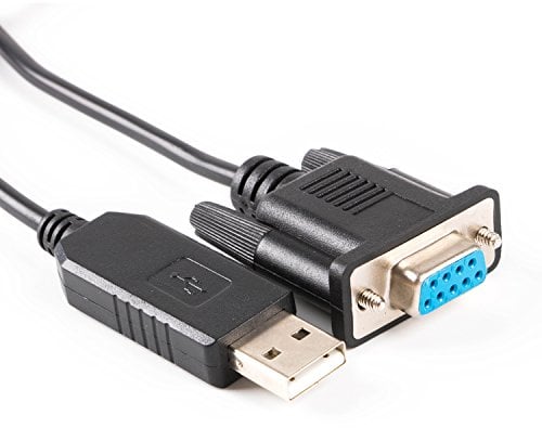 seriale USB in una porta seriale DB9 null modem RS232, per controllare la TV da PC Pinout porta COM DB9 standard (pc(host) con dispositivo terminale USB a RS232 (slave)