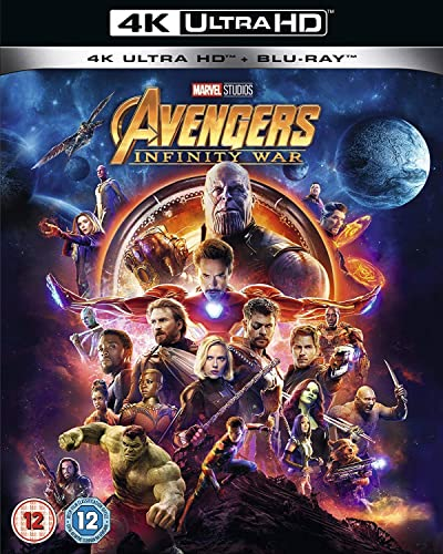 Marvel Studios Avengers: Infinity War [Blu-ray] [2018] [Region Free]