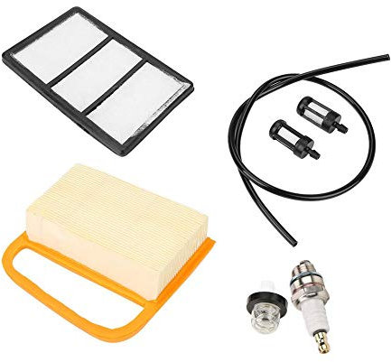 Air and Fuel Filter Service Kit, Fuel Filter for Stihl TS410, Primer Bulb for Stihl TS410 Primer Bulb for Stihl TS420 Air Filter Cut Off Saw Service Kit Air Filter Fuel Filter Primer Bulb