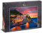 Ulmer Puzzleschmiede - Puzzle „Manarola“ – Klassisches 1000 Teile Italien-Puzzle – Puzzlemotiv von Cinque Terre, italienische Riviera, im Abendrot