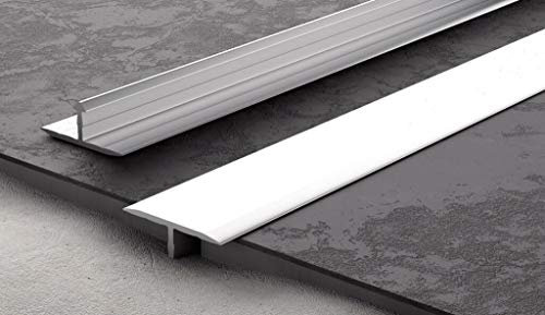 1 Piece of Polished Aluminium Threshold Trim T Bar Door Strip Profile 26mm
