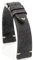 RIOS1931 Sagittarius Vintage Rindsleder Uhrenarmband handgemacht in Deutschland Robust 20mm Scratched Black