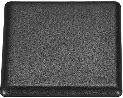 sourcing map 10 Stück Standard Kunststoff Vierkant Schwarz 45x45mm | Aluminium Extrusionsendkappe