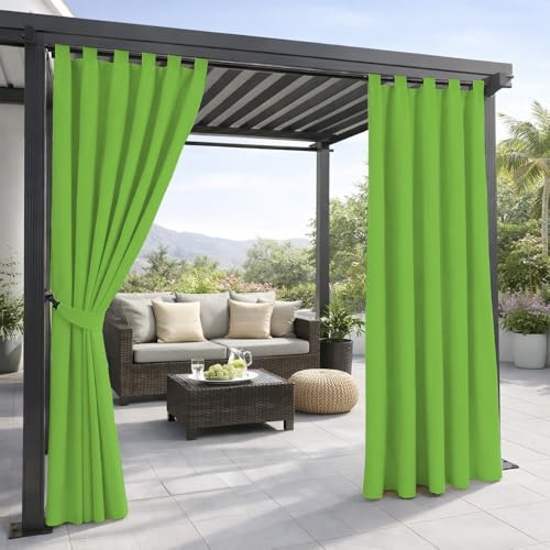 PARAMAISON Tenda Esterno Impermeabile First2 Gazebo Pergolato Verde | Modello con bretella foderata, pannello da 150x220 cm per ombreggiare e schermare gli spazi outdoor