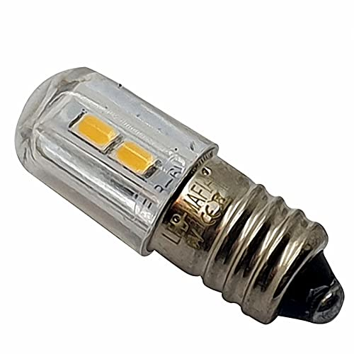 E10 LED 6V - Lampe Birne Schraubsockel Sparlampe Niedervolt SMD (warmweiß, 303er (10x29mm))