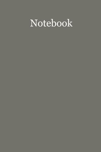 Notebook: Simple Notepad with medium ruled lines