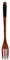 HOKZYHOUSE Fourchette en bois réutilisable, 1 pièce, 22,5 cm, naturel, durable