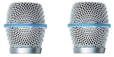Confezione da 2 griglie di ricambio per microfono Shure BETA87, BETA 87A, BETA 87C, con interno in schiuma antivento