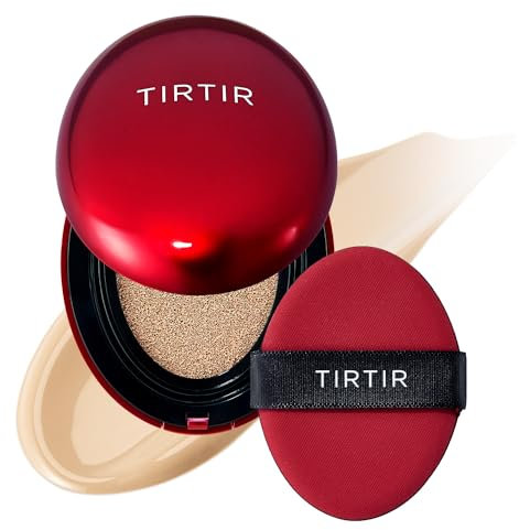 TIRTIR Mask Fit Red Cushion Foundation (21W Natürliches Elfenbein, 0.63 Fl Oz)