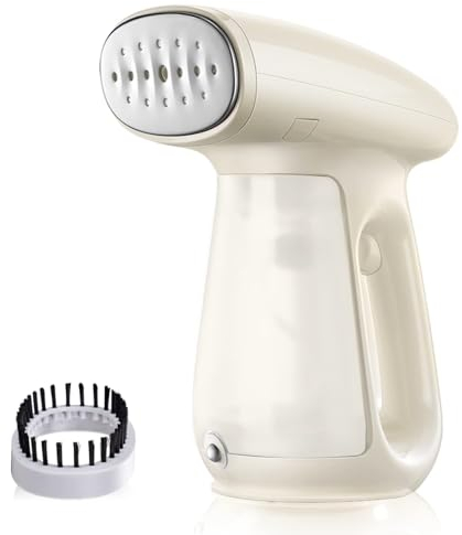 Bear Clothes Steamer, Handheld Portable Garment 1300W Powerful Wrinkle Release Vertical Steamers with 230ml Tank and Aromatherapy Box, Fast Heat Up, Auto Shut Off Iron Steamer