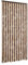 vidaXL Tenda Antimosche Beige e Marrone Chiaro 100x230 cm in Ciniglia