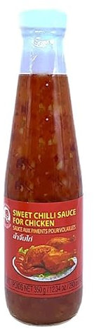 YIJIA | Cock Brand Salsa Chili Dulce para Rollitos y Carnes 350g - Un auténtico indispensable de la cocina tailandesa