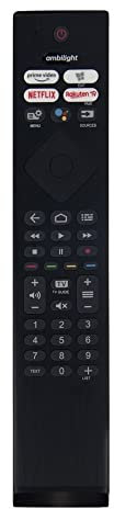 55OLED805/79 Telecomando vocale Uso for Philips 8500 Serie Ambilight 4K UHD Android TV Con 3 lati 55OLED805 65OLED805(8306 SERISE Voice)