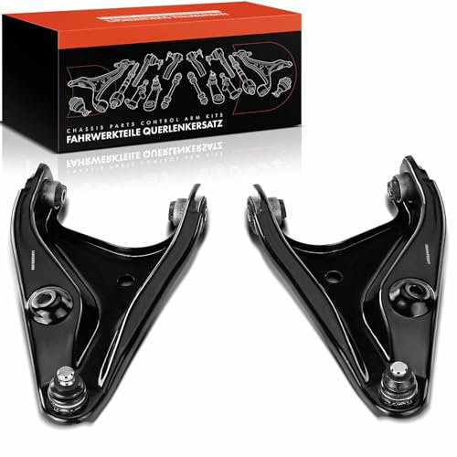 Frankberg 2x Querlenker + 2x Koppelstange Vorderachse Links Rechts Kompatibel mit Logan LS 1.2L-1.6L 2004-2024 Sandero/Stepway I BS 1.4L 1.6L 2009-2012 Replace# 8200277960