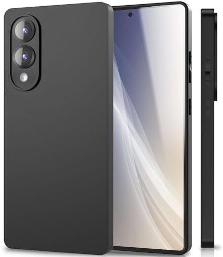 NALIA Matte Silikonhülle für Samsung Galaxy S25 Edge - rutschfest - Hülle | Erhöhter Linsenrand, Abgedeckte Tasten mit Staubschutz, Anti-Fingerprint Struktur, Bündige Passform, STRIDER