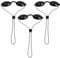 GEU 3 Pairs Safety Tanning Goggles Eye Patch Protective Goggles for Sunbed Red Light Tanning IPL Protection Black Eyewear Sunbed Glasses for Sunbathing UV Infrared LED Light Therapy Beach