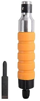 YQVEOT Pneumatische Feile, Elektrische Holzbearbeitung Meißel Carving Messer Werkzeug Weichen Schaft Griff Meißel Carving Meißel Holz Carving Messer Tisch Schleifen(Set 1)