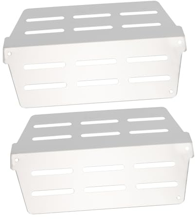 Abaodam 2pcs Grill Heat Plates for Gas Bbq Hot Plate Grill Replacement Parts Stainless Steel Heat Shield for Burner Covers for Outdoor Grilling Scenario