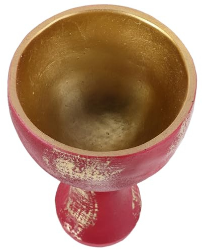 Toyvian Calice du Saint Graal en Résine 1 Pièce, Coupe Sainte Décorative et Rituelle pour Cosplay Halloween et Collection, Accessoire Religieux Multifonction pour Décoration Intérieure