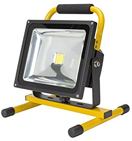 Foco Proyector LED 30W 3.000Lm 6000ºK IP65 Batería Recargable 40.000H [UPL-FL30W] | Greenice