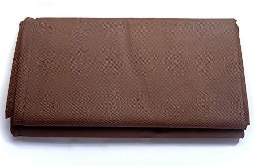 Masgard® Unkrautvlies Gartenvlies in Gärtnerqualität 80 g/m² braun Verschiedene Abmessungen UV-stabilisiert reißfest (3,20 m x 10,00 m = 32 m² (gefaltet))