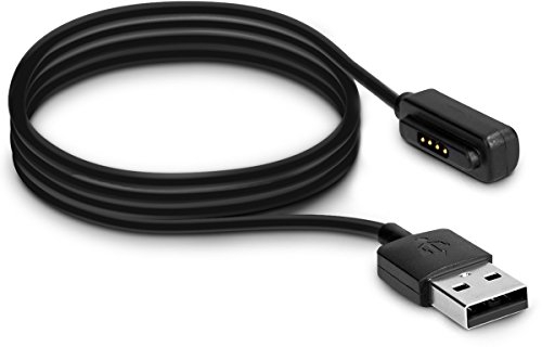 kwmobile kompatibel für Asus Zenwatch 2 USB Ladekabel - Charger für Smart Watch - Fitnesstracker Ersatzkabel