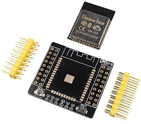 HALJIA esp32 esp-32 F Development Board und Transfer Board WLAN Bluetooth geringer Stromverbrauch CPU MCU Dual Core Modul Kompatibel mit Arduino