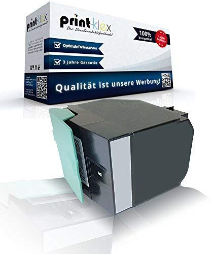 Print-Klex Tonerkartusche kompatibel für Lexmark CX317 CX317dn CX417de CX517de 71B20K0 71B0010 Schwarz Black - Office Line Serie