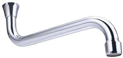 Bec Droit en S pour Robinet Femelle 20x27 -Ø18 millimètres - Longueur 20 centimètres NOYON & THIEBAULT