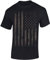 USA Flagge Shirt Herren - Stars and Stripes/Camo Style - US Army T-Shirt Männer - Chopper Biker Tshirt (Schwarz L)