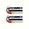 HRB 1500mAh 14.8V 100C 4S Lipo Battery Pack with XT60 Plug for UAV Drone FPV Race RC Quadcopter (2 Pack)