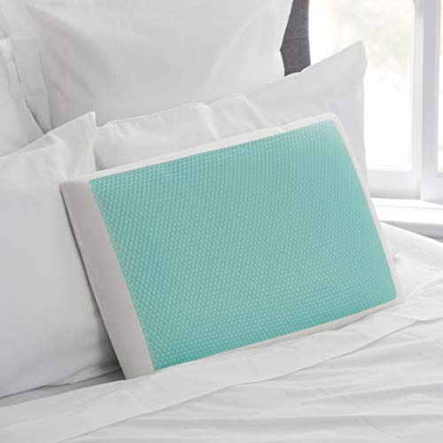 Sealy SE '19 Essentials SM Aqua Bubble Gel-Bettlaken, 1 MC (US) Kissen, Weiß, 61 x 40 x 14 cm