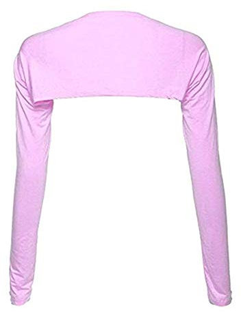 nadamuSun Bolero Achselzucken Anti-UV Golf Cooling Schal Armmanschette Sonnenschutz Atmungsaktiv & Bequem für Frauen Golf & Outdoor Sport (Pink)