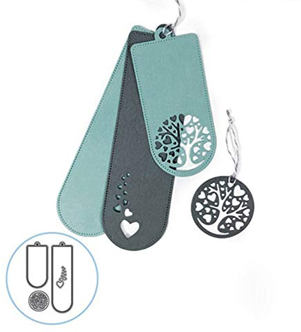Etikett Stanzschablone Stanzform, Metall Stanzbögen Stanze Stanzrahmen Schablone zur Scrapbooking Karten Tischkarten Geburtstag Silber