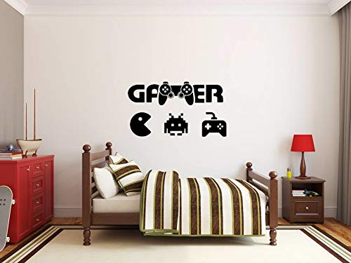 XXL Spieler Computerspiel Pac Man Aufkleber Wand Aufkleber Decals Home Decor stilvolle moderne Blumen Wohnzimmer Schlafzimmer Dekoration