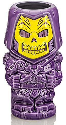 Geeki Tikis Keramiktasse Masters of the Universe, offizielles Tiki-Sammlerstück, tropisches Trinkgeschirr für Zuhause, Barzubehör-Set, Fassungsvermögen: 600 ml