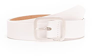 Tamaris Damengürtel - 160001 Gürtel Daria schwarz, cognac, braun, weiß Weiss 90