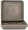 Home Garden Ornaments Sottovaso Quadrato Grigio 29x29cm Set da 5 - Sottovasi Quadrati - Sottovasi Plastica Resistente - Sottovasi per Piante da Interno (29x29cm, Grigio)