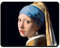 My Custom Style Klassische Neopren-Fußmatte, Mädchen, Vermeer# 18 x 22 cm