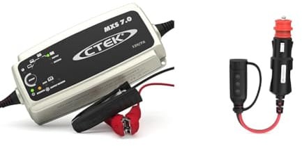 CTEK Ladegerät MXS 7.0 & 56870 Comfort Indikator