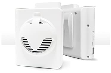 UNEE 5000mAh Necklace/Waist Clip Fan with Aroma Diffuser, Newest Rechargeable Portable 3 Strong Speeds Belt Fan For Working Camping Hiking
