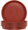 TStarJungle Lot de 5 Soucoupes pour Plantes, Soucoupes pour Pots de Fleurs pour Plantes, Plateaux de Planteur pour Intérieur, Extérieur, Jardin - 38.5cm