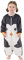 outfit spring Baby Cartoon Schlafsack mit Füßen, Schlafstrampler mit Beinen Lange Ärmel Reißverschluss Süße Schlafanzug Schlummersack für Kinder Mädchen Jungen Vierjahreszeiten 3-5 Jahre Pinguin