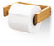 HEIMWERT Toilettenpapierhalter Bambus Klopapierhalter Holz - Design Toilettenpapier Halterung - hält 100% sicher ohne abzufallen I Klorollenhalter nachhaltig I Papier Halter I Toilet Paper Holder