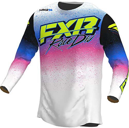 FXR Kids MX Jersey Podium Weiß Gr. XL