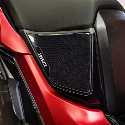 Resin Bike Adesivo Moto Compatibile con Honda ADV 350 2022-2025. Protezione Scooter Laterali Sportello Serbatoio da Urti e Graffi. Adesivo 3D Resinato ADV350 - Made in Italy