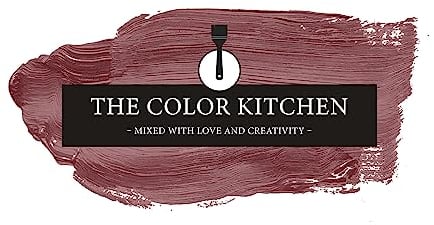 Livingwalls THE COLOR KITCHEN kräftige Wandfarbe - Malerfarbe für farbenfrohe Räume - matte Innenfarbe in Rot - 5l Deckfarbe in TCK7012