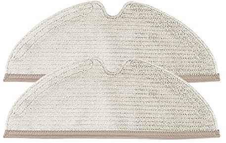 wiianoxd 2 Stück Wischtücher Lappen Zubehör für S5 Max S6 Pure S6 MaxV S5 S51 S50 S55 E25 E35 Staubsaugerteile