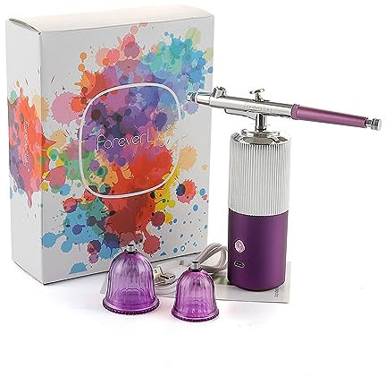 Aerograph Komplett-Set, tragbar, wiederaufladbar per USB, Multifunktions-Airbrush-Set, für Nägel, Modellmalerei, Kuchen, Make-up